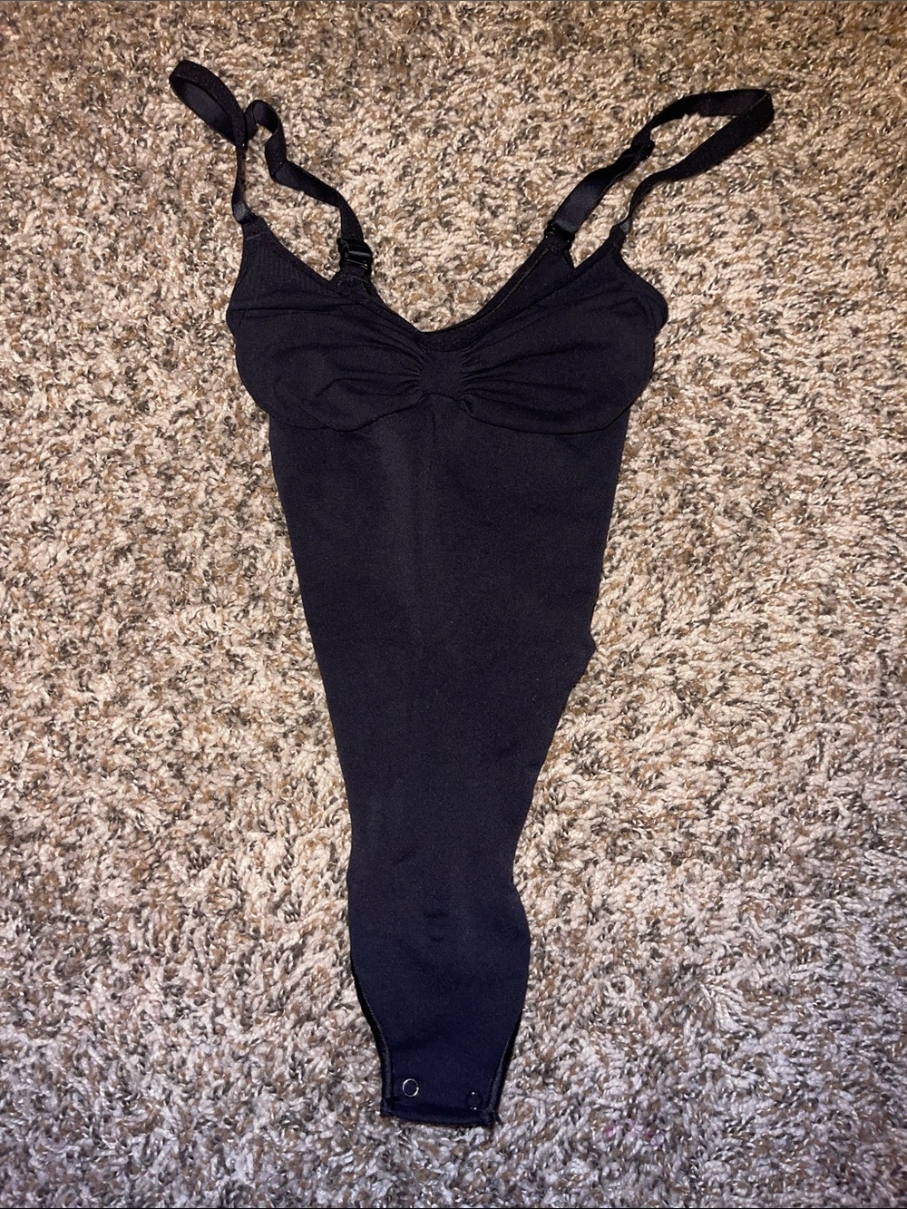 SKIMS Black Sculpting Bodysuit